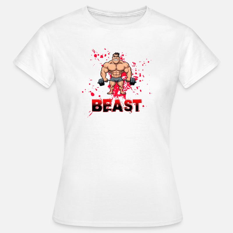Beast - Women's T-Shirt - white