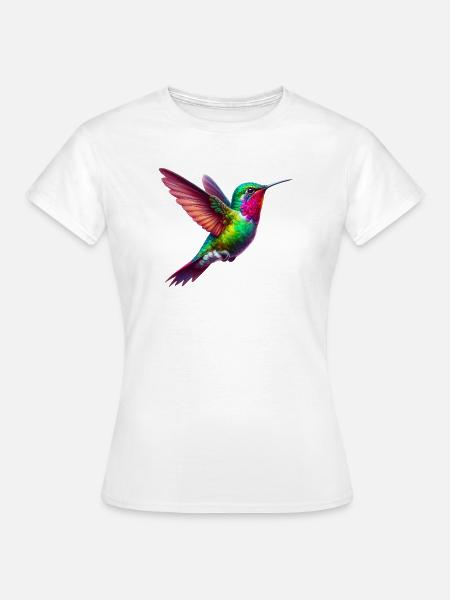 Kolibri - Frauen T-Shirt - Weiß