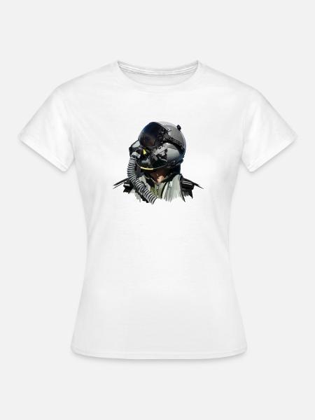 Jet Pilot - Frauen T-Shirt - Weiß