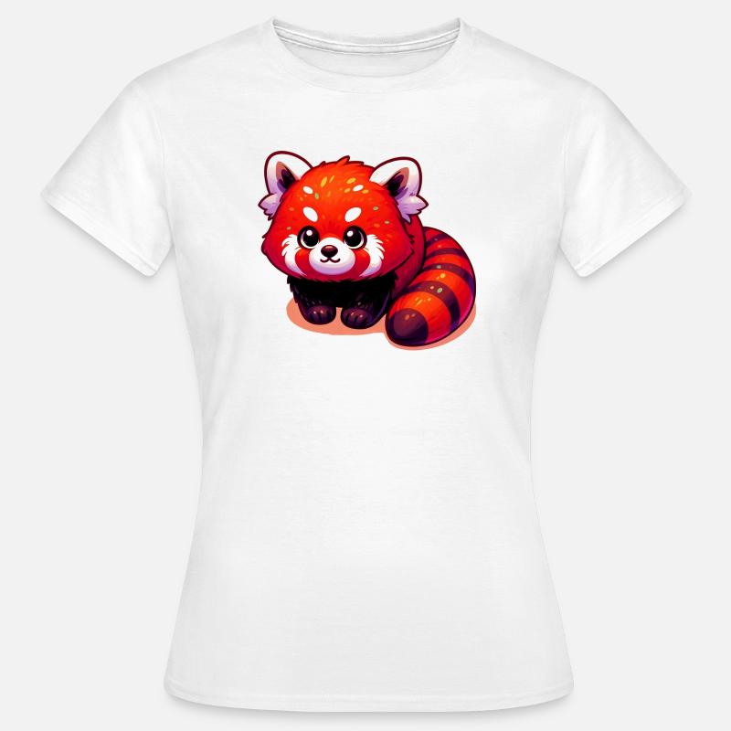 Red panda - Women's T-Shirt - white