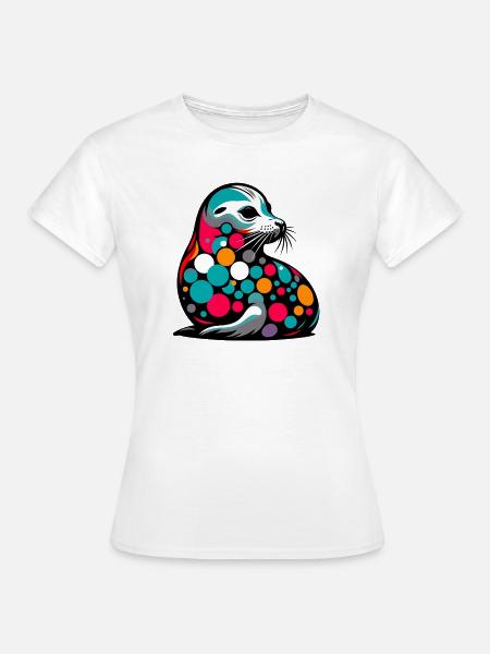 Siegel - Frauen T-Shirt - Weiß
