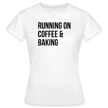 Baking Baking Baking - Women's T-Shirt - white - Front - AI Model Female 172 dark (172cm)