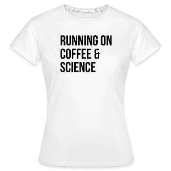 Science Science Science - Women's T-Shirt - white - Front - AI Model Female 172 dark (172cm)