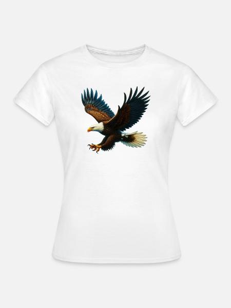 Adler - Frauen T-Shirt - Weiß