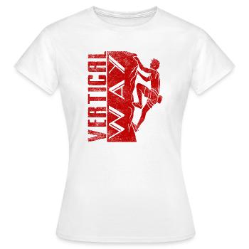 Vertikaler Weg Chico - Frauen T-Shirt - Weiß - Vorne - AI Model Female 172 dark (172cm)