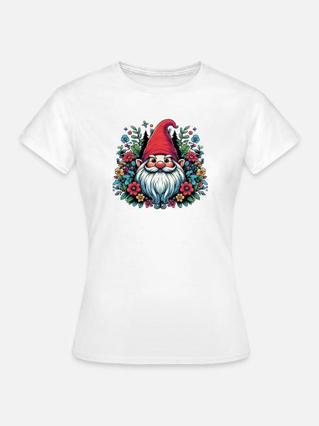 Gnom - Frauen T-Shirt - Weiß