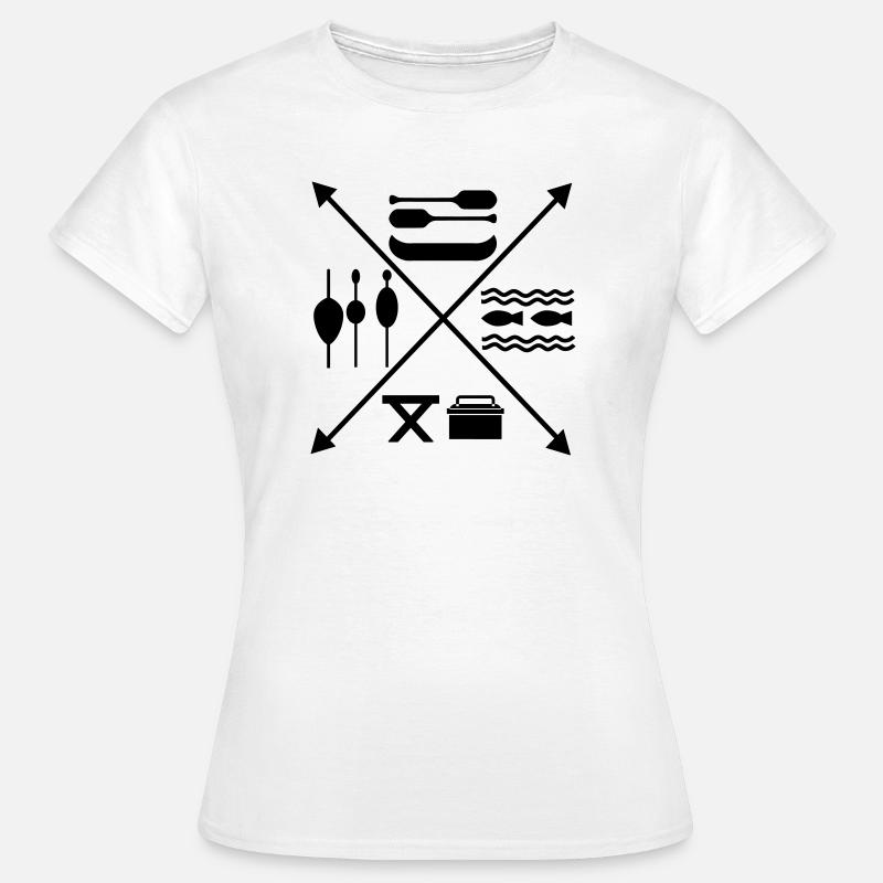 Angling - Women's T-Shirt - white