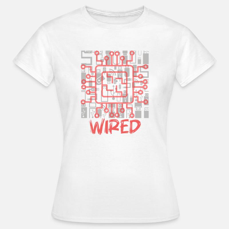 Wired - Women's T-Shirt - white