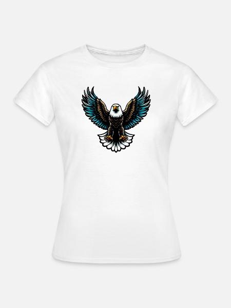 Adler - Frauen T-Shirt - Weiß