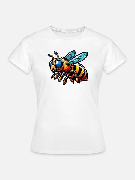 Biene - Frauen T-Shirt - Weiß