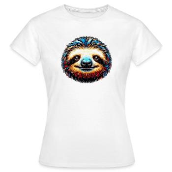 Paresse - T-shirt Femme - blanc - Devant - AI Model Female 172 dark (172cm)