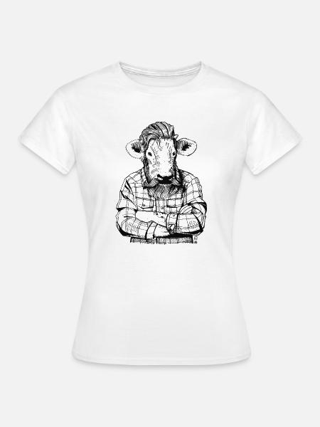 Mister Rindfleisch - Frauen T-Shirt - Weiß