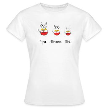 anniversaire. anniversaire décennie. humour. drôle - T-shirt Femme - blanc - Devant - AI Model Female 172 dark (172cm)