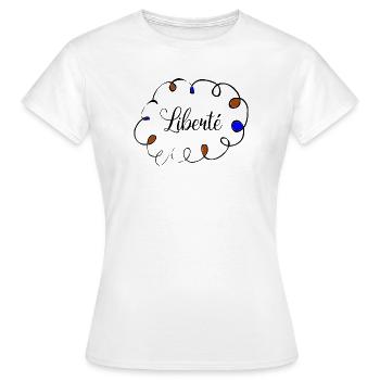 anniversaire. anniversaire décennie. humour. drôle - T-shirt Femme - blanc - Devant - AI Model Female 172 dark (172cm)