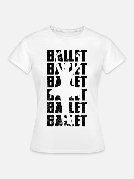 Ballett - Frauen T-Shirt - Weiß