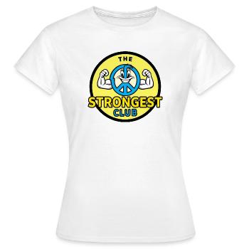 Friedensbewegung - Frauen T-Shirt - Weiß - Vorne - AI Model Female 172 dark (172cm)
