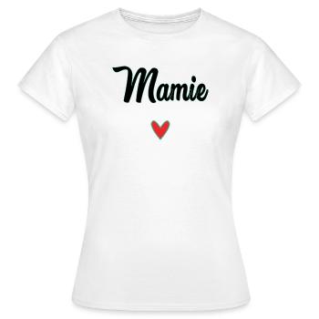 GRANNY. MOM. GRANDMA. MOTHER'S DAY - Women's T-Shirt - white - Front - AI Model Female 172 dark (172cm)