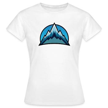 Gebirge - Frauen T-Shirt - Weiß - Vorne - AI Model Female 172 dark (172cm)