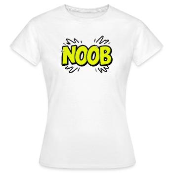 Noob - Frauen T-Shirt - Weiß - Vorne - AI Model Female 172 dark (172cm)