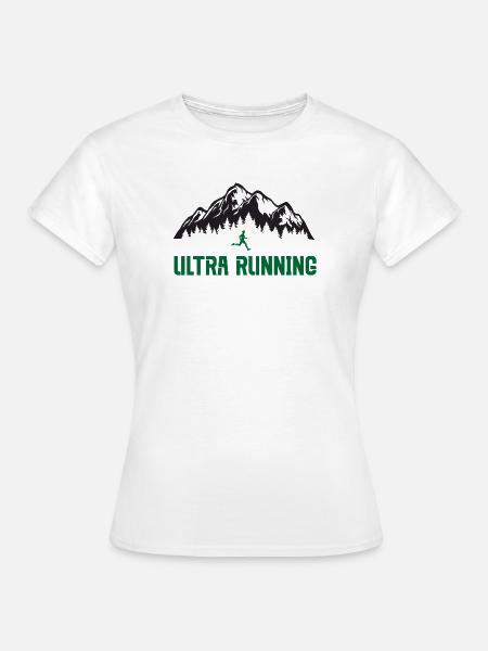 Ultra-Laufen - Frauen T-Shirt - Weiß