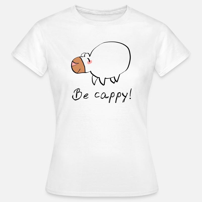 Don't worry - be cappy - Women's T-Shirt - white
