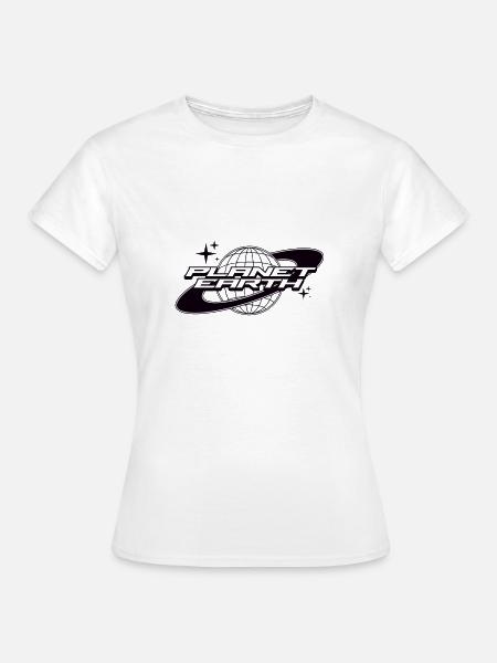 Planet Earth - T-shirt Femme - blanc