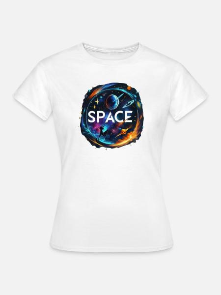 Space - T-shirt Femme - blanc