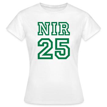 NORTHERN IRELAND Nordirland - Frauen T-Shirt - Weiß - Vorne - AI Model Female 172 dark (172cm)