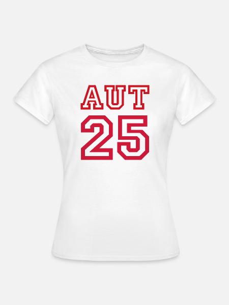 AUSTRIA - Frauen T-Shirt - Weiß