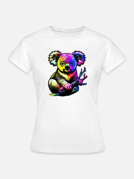Koala - Frauen T-Shirt - Weiß