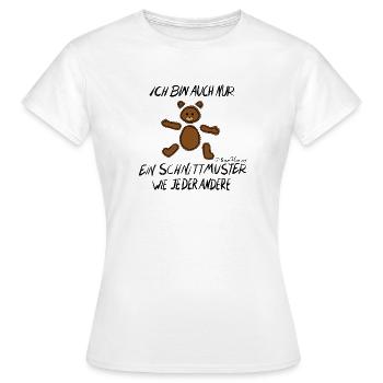 Modèle Ours - T-shirt Femme - blanc - Devant - AI Model Female 172 dark (172cm)