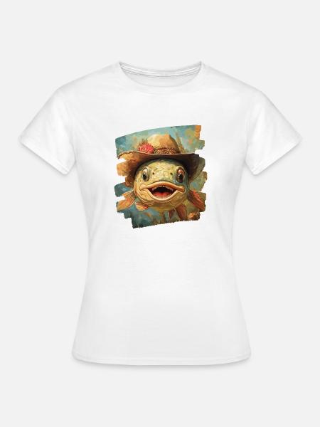 Texas Fishing - Frauen T-Shirt - Weiß