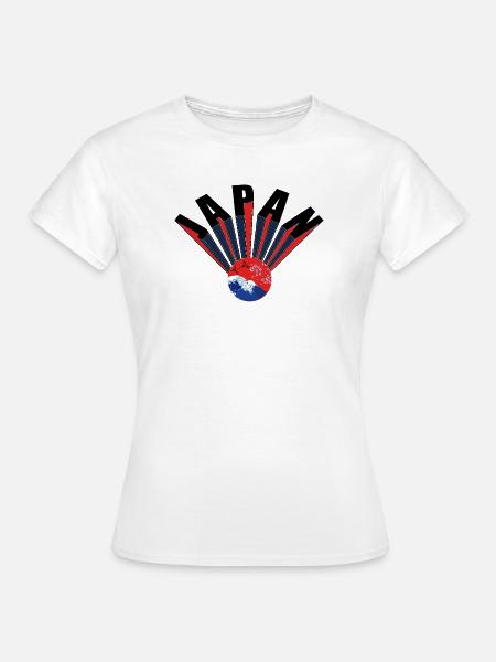 JAPAN - Frauen T-Shirt - Weiß
