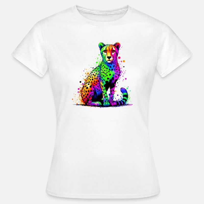 Cheetah - Women's T-Shirt - white