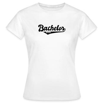 Baccalauréat 2025 Graduation Graduation - T-shirt Femme - blanc - Devant - AI Model Female 172 dark (172cm)