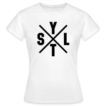 Croix de Sylt - T-shirt Femme - blanc - Devant - AI Model Female 172 dark (172cm)