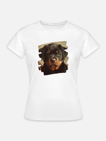 Rottweiler - Frauen T-Shirt - Weiß