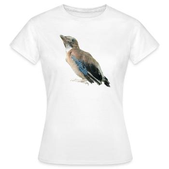 Jay Young Bird - Women's T-Shirt - white - Front - AI Model Female 172 dark (172cm)