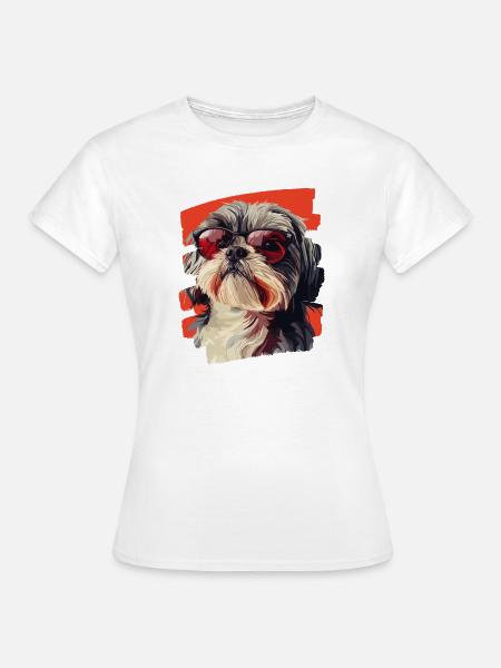Shih Tzu - Frauen T-Shirt - Weiß