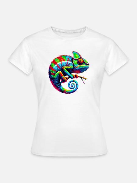 Chameleon - Women's T-Shirt - white