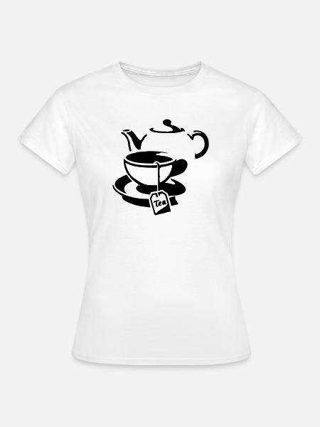 Tee - Frauen T-Shirt - Weiß