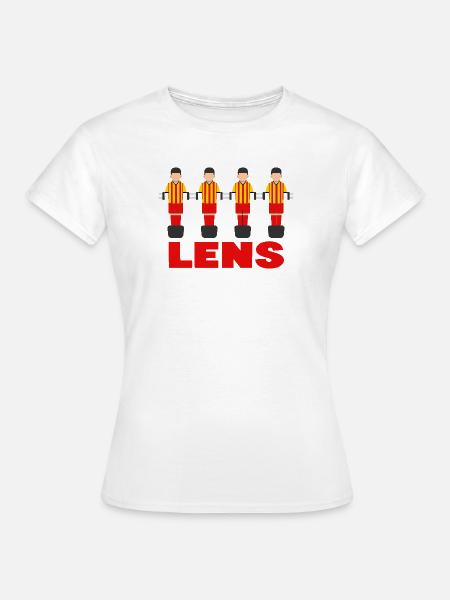 Linse - Frauen T-Shirt - Weiß