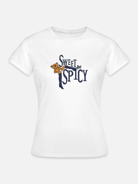 Süß, aber würzig - Frauen T-Shirt - Weiß