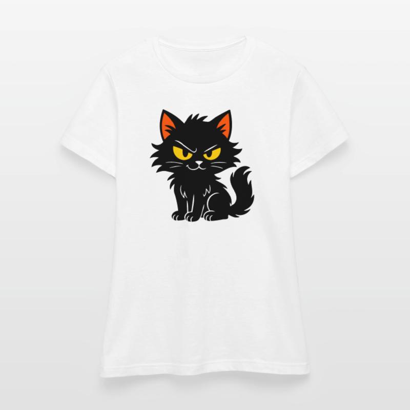 Chaton doux T-shirt Femme