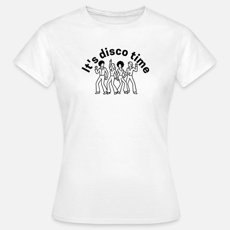 It s disco time - Women's T-Shirt - white