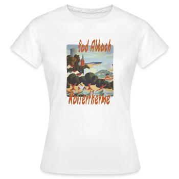 Kaisertherme - Frauen T-Shirt - Weiß - Vorne - AI Model Female 172 dark (172cm)