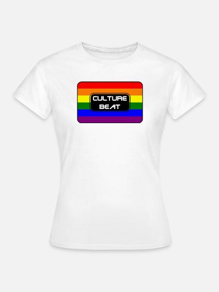 Kultur Beat Pride Logo - Frauen T-Shirt - Weiß
