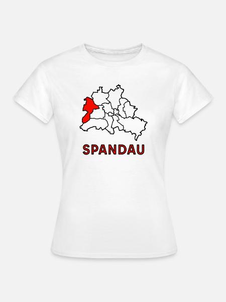 SPANDAU, Stadtteil von Berlin - Frauen T-Shirt - Weiß