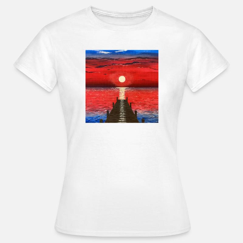 Sunset - Women's T-Shirt - white
