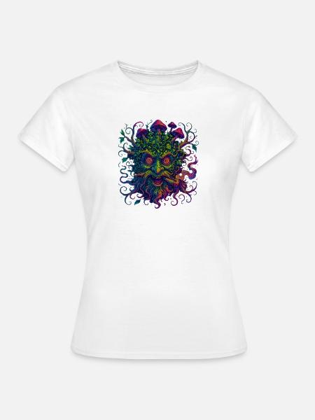 Waldgeist - Frauen T-Shirt - Weiß